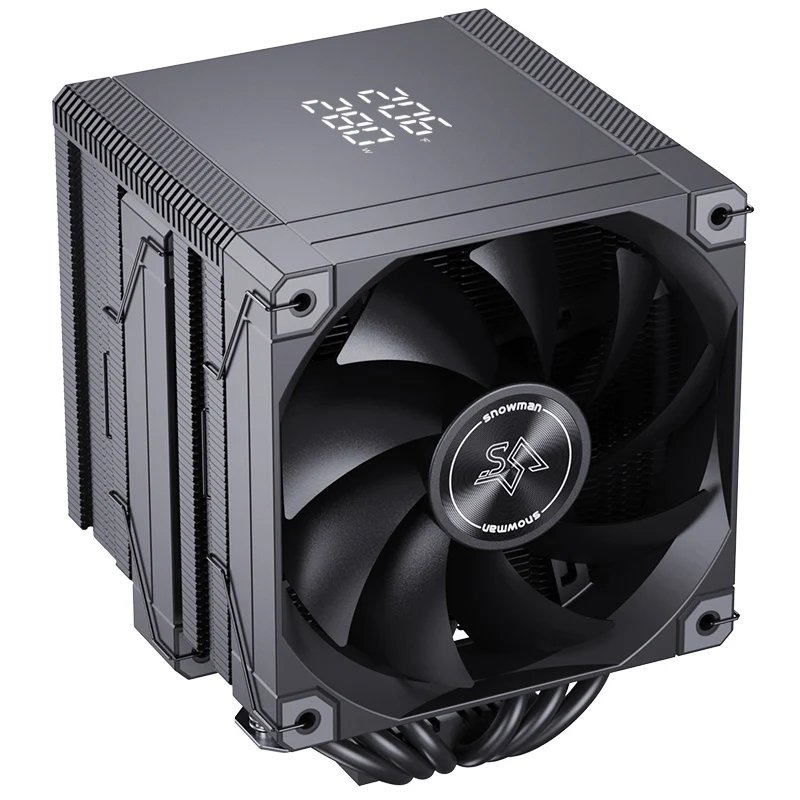 CPU Cooler Dual Tower Digital Temperature